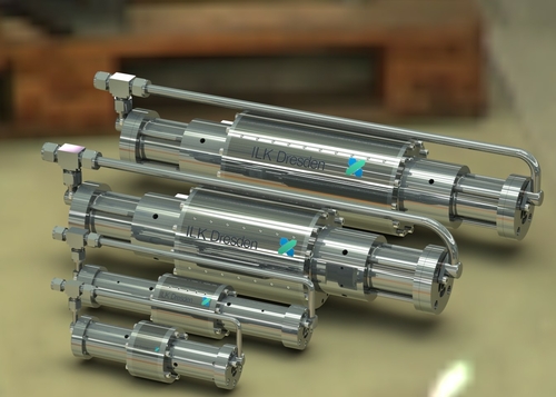 The family of modular built cryogenic piston pumps