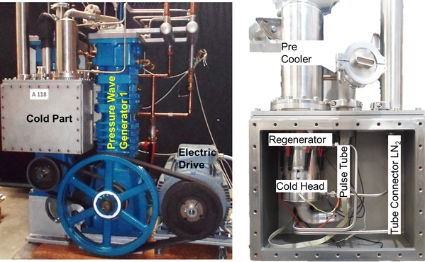 Test setup of High Power Cryocooler