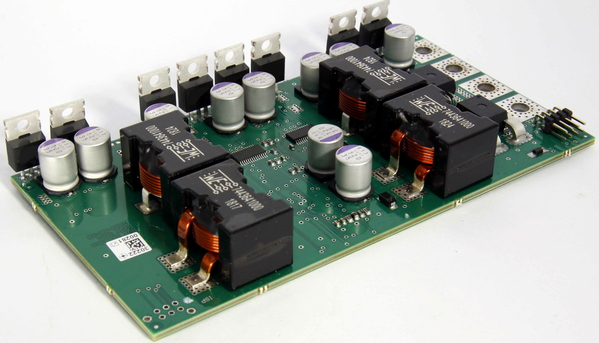 Board of the 4-quadrant controller