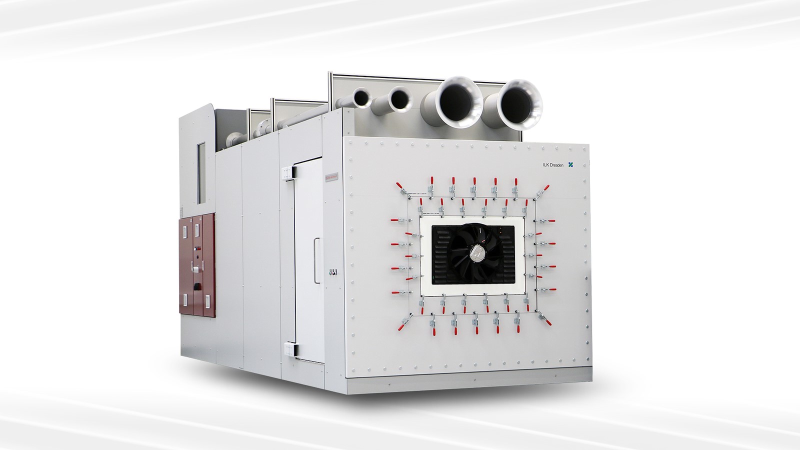 Ilk Dresden Air Flow Test Rig For Fan Characteristic Measurement 